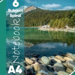 KBD A4 Spiral 500 Pages
