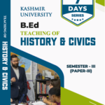 7 days Series BEd Teaching of History & Civics